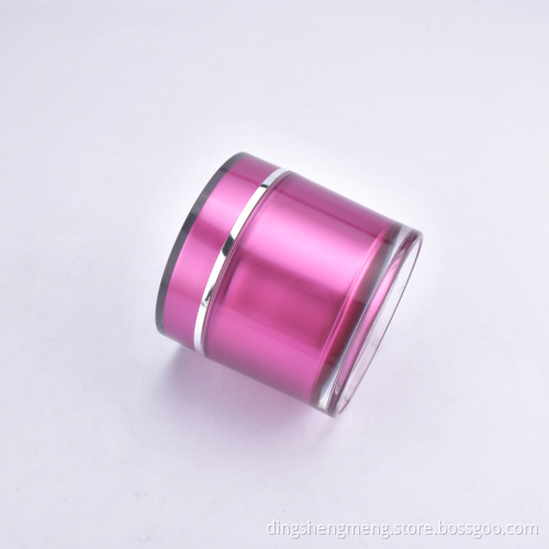 good price low moq jars 100g acrylic packaging cosmetic packaging 50g